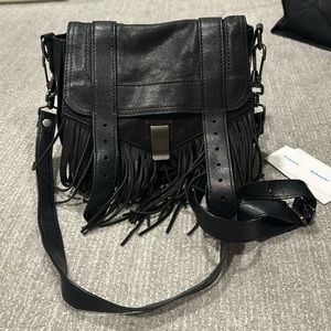 Proenza schouler fringe shoulder bag